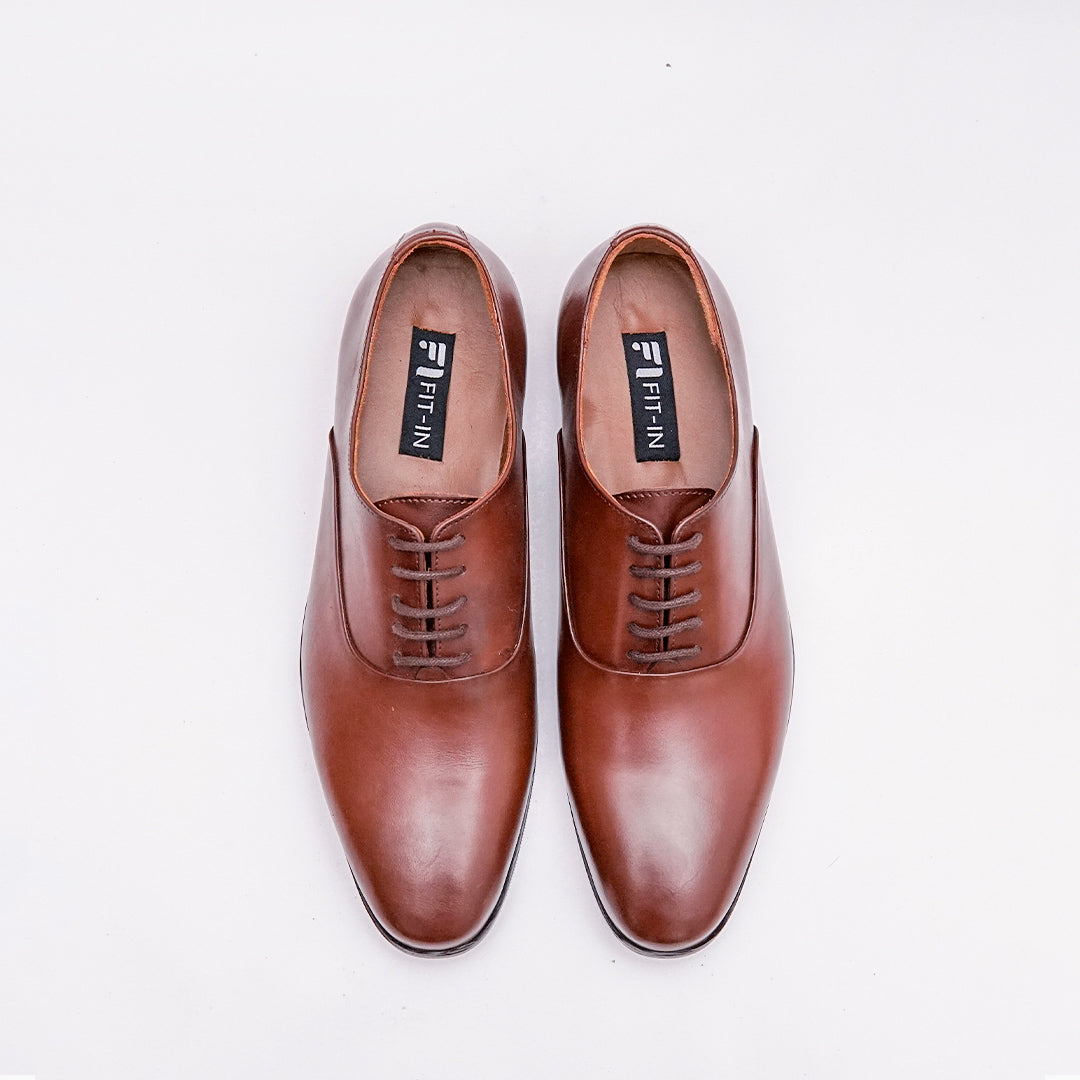 Goodyear Welted Brown Chisel Toe Oxfords