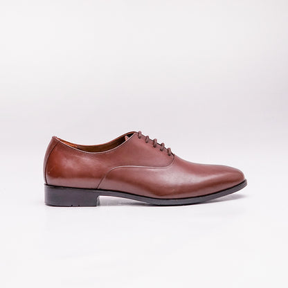 Goodyear Welted Brown Chisel Toe Oxfords