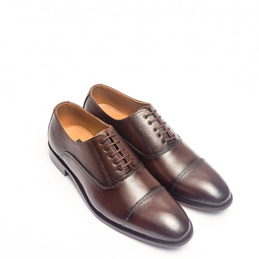 Goodyear Welted Chisel Toe Brown Captoe Oxfords